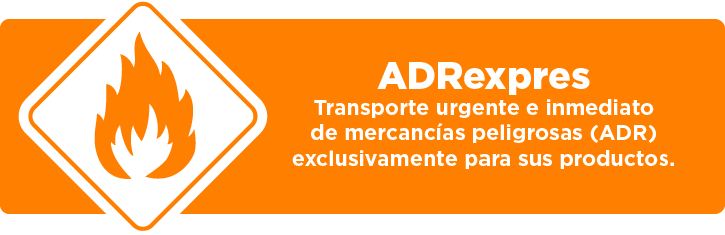 ADRexpres - Transporte de mercancias peligrosas (ADR)